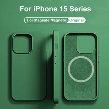 Magnetische flüssige Silikonhüllen für Telefone