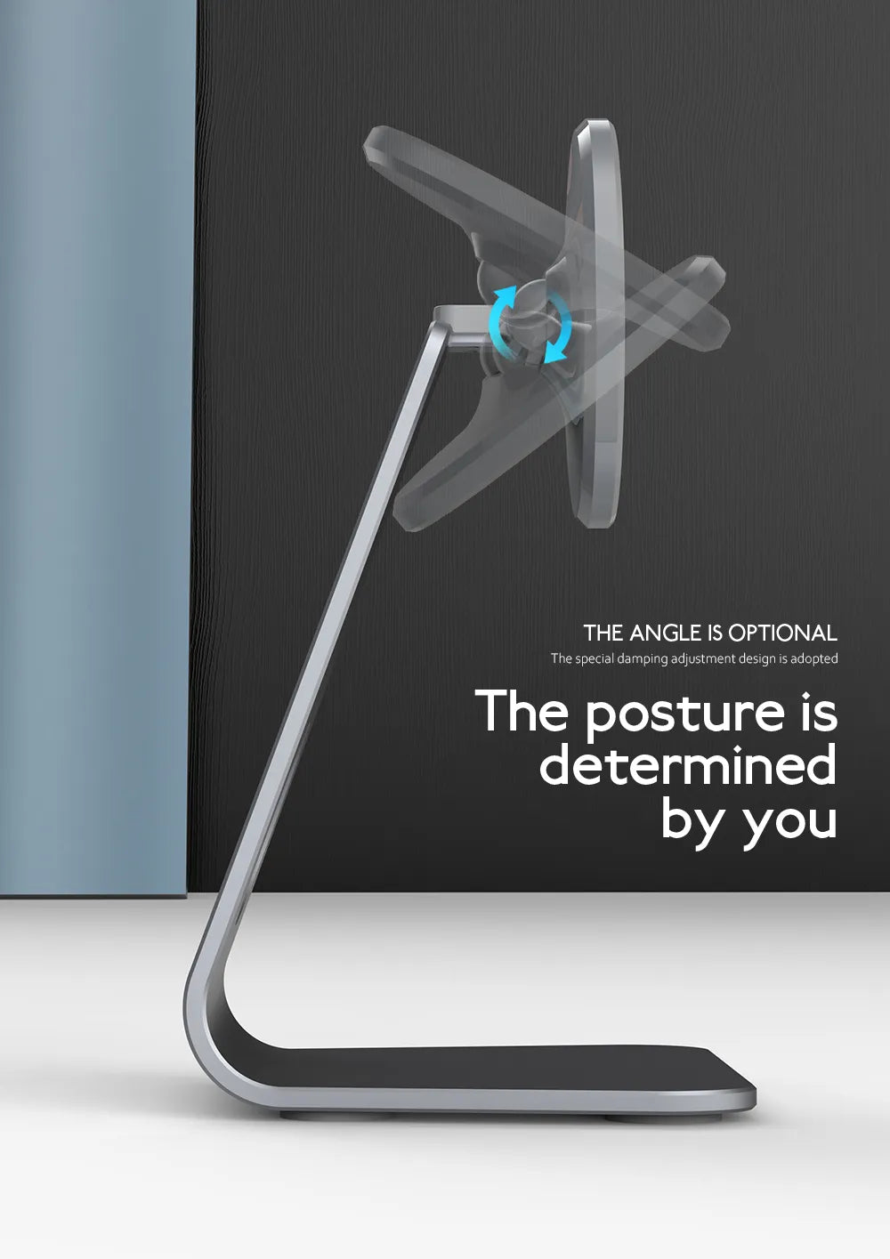 حامل هاتف محمول سطح المكتب المغناطيسي آيفون 15 ، 14 ، 13 ، 12 برو ماكس