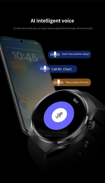 ساعة ذكية GT4 Pro للرجال