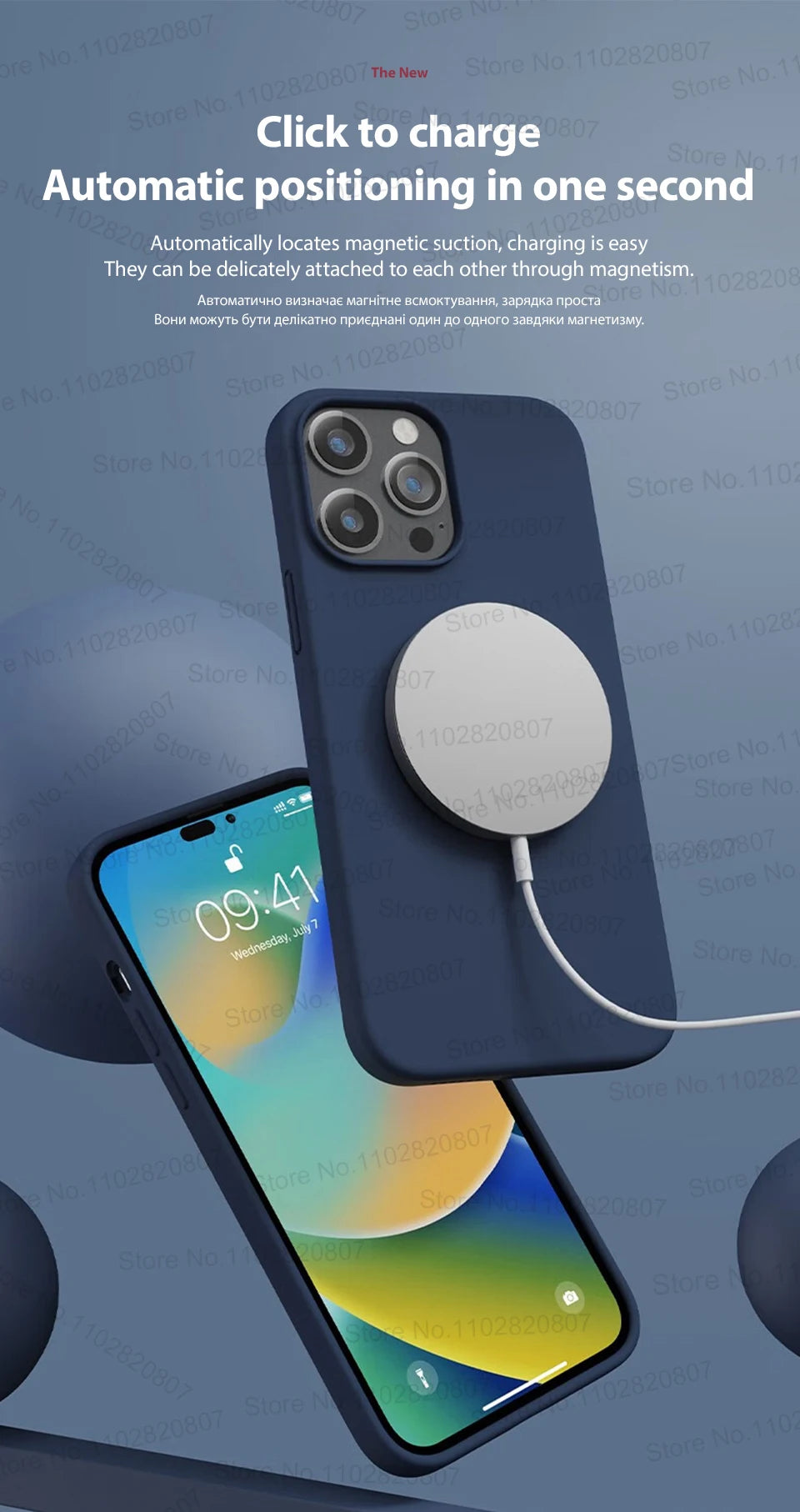Magnetische flüssige Silikonhüllen für Telefone