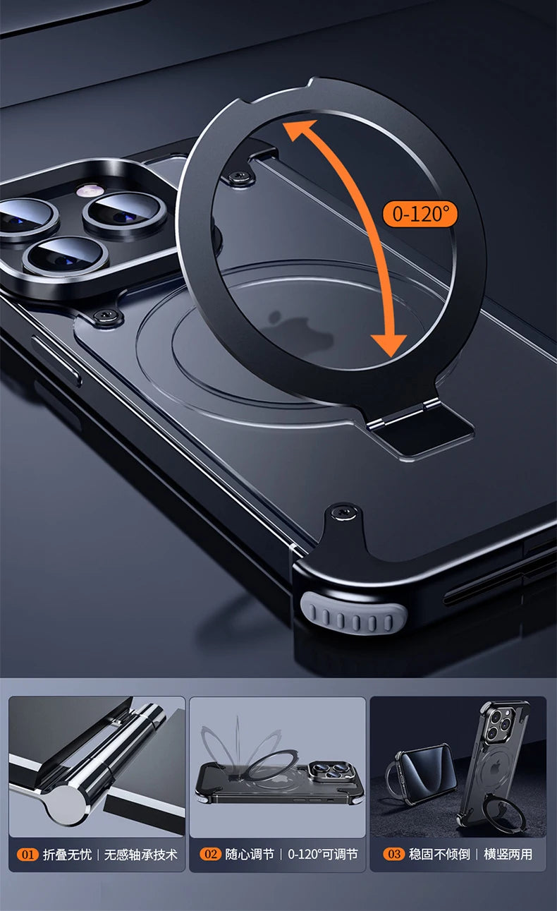 ايفون  لإطار متجمد معدن