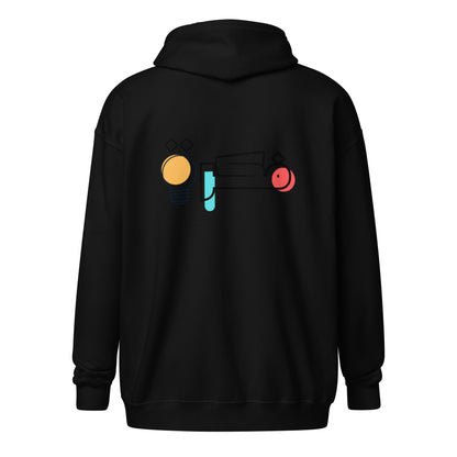 Unisex Heavy-Blend Zip Hoodie