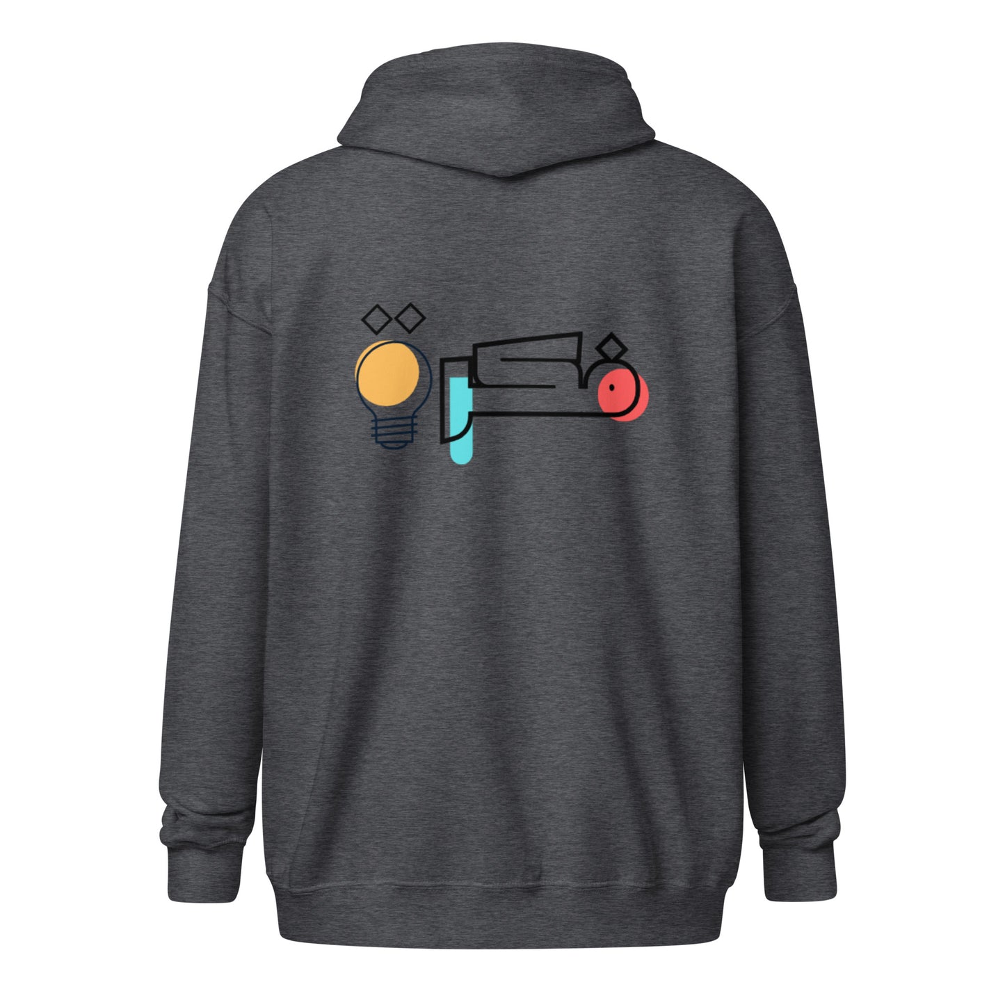 Unisex Heavy-Blend Zip Hoodie