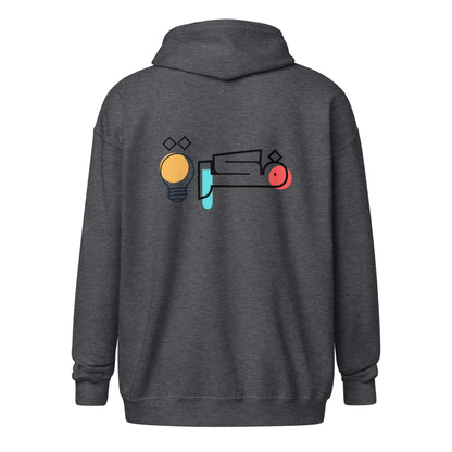 Unisex Heavy-Blend Zip Hoodie