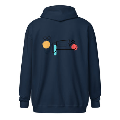 Unisex Heavy-Blend Zip Hoodie