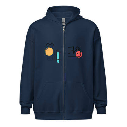 Unisex Heavy-Blend Zip Hoodie