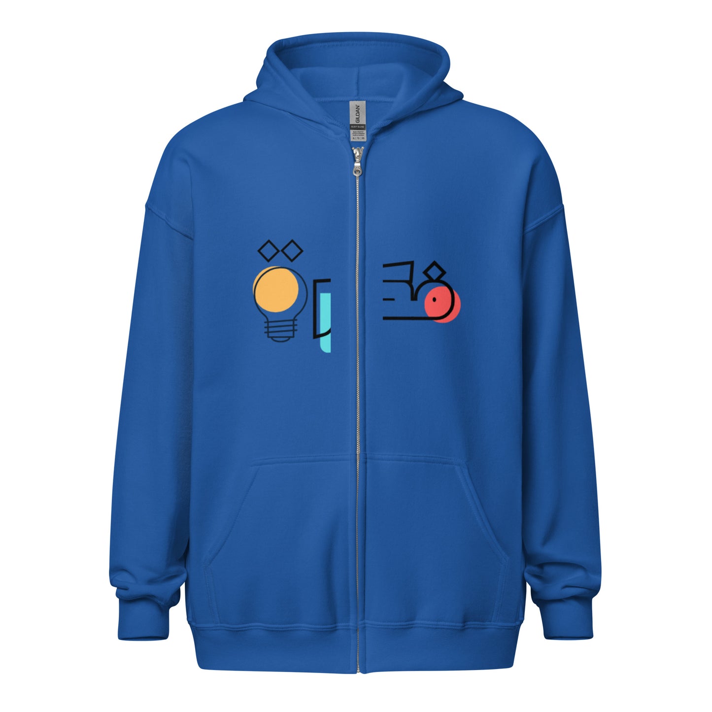 Unisex Heavy-Blend Zip Hoodie