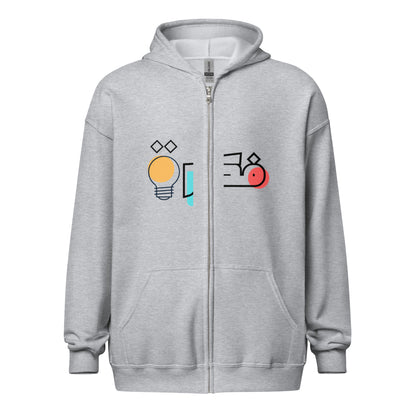 Unisex Heavy-Blend Zip Hoodie