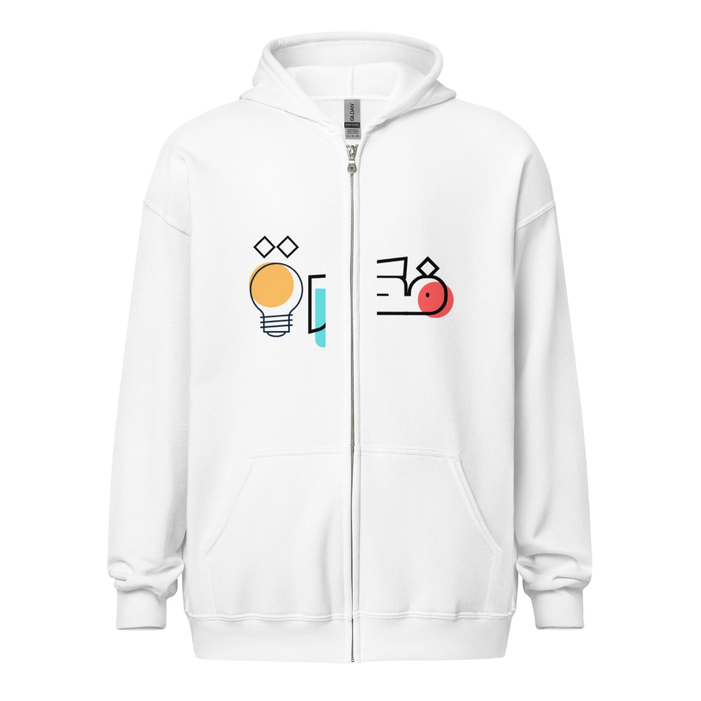 Unisex Heavy-Blend Zip Hoodie